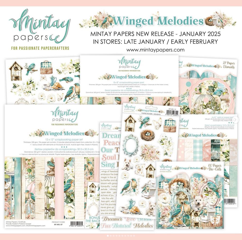 MINTAY - MINTAY PAPERS - MAREMI - CRAFT OCLOCK - STAMPERIA - SCRAPBOYS - 1.JPG