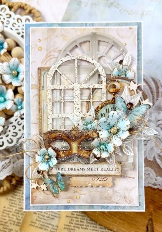 STAMPERIA - MASQUERADE - MØNSTERARK - RUBONS - WASHI TAPE - PAPERCRAFTING - HOBBYBUTIKK OSLO - SCRAPPEBUTIKK OSLO - 3.JPG