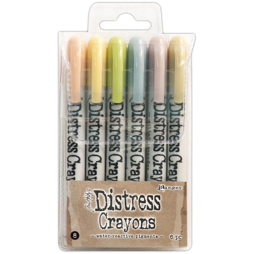 Tim Holtz Metallics Distress Crayon Set