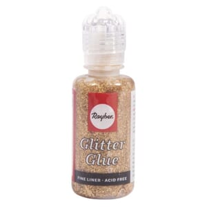 Glitterlim Holographic - Brilliant Gold, 20ml flaske