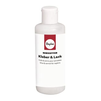 Decoupage lim & lakk - Serviett teknikk, 80 ml