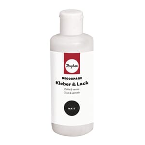 Decoupage lim & lakk - Matt, 80 ml