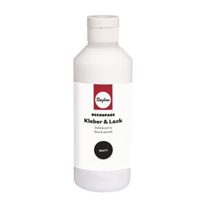 Decoupage lim & lakk - Matt, 250 ml