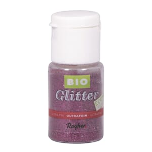 Bio-glitter - Pink, ultrafint glitter, 7 gram