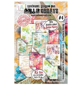 Aall and Create - Melody A5 Design Paper Colourburst