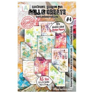 Aall and Create - Melody A5 Design Paper Colourburst