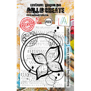 AALL and Create - Concentricpetal Stamp Set, str A7