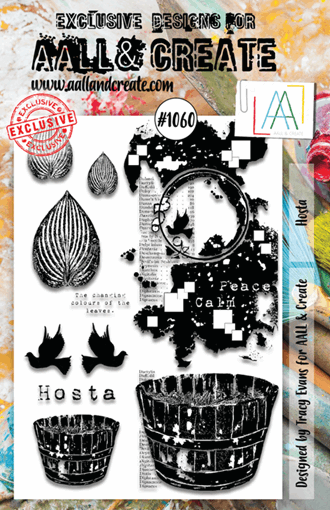 AALL and Create - Hosta Stamp Set, A5