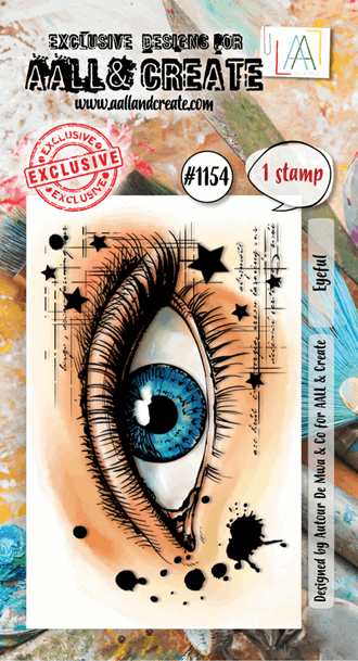 AALL and Create - Eyeful Stamp Set, str A8