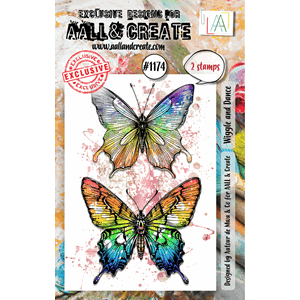 AALL and Create - Wiggle & Dance Stamp Set, str A7