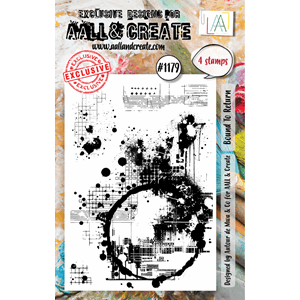 AALL and Create - Bound To Return Stamp Set, str A7