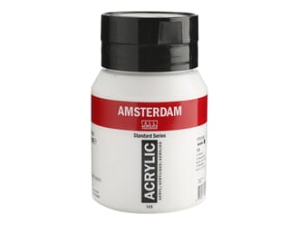 Amsterdam - Titanium white Standard Acrylic paint, 500ml