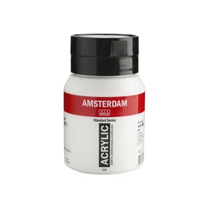 Amsterdam - Titanium white Standard Acrylic paint, 500ml