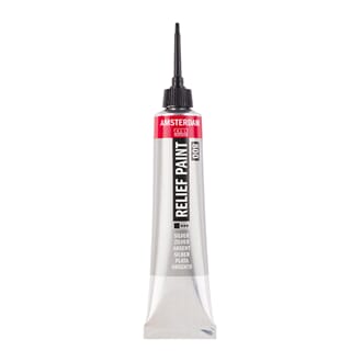 Amsterdam - Silver Relief Paint 20ml