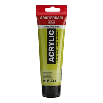 Amsterdam - Olive green light Standard Acrylic paint, 120ml