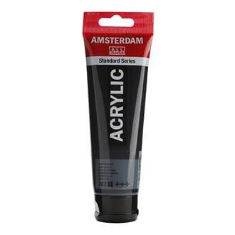 Amsterdam - Lamp black Standard Acrylic paint, 120ml