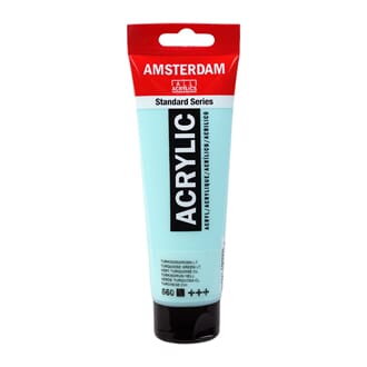 Amsterdam Turquoise Green Light Standard Acrylic paint 120ml