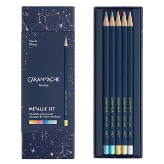 Caran d'ache: Cosmic Blue Colour Special Edition