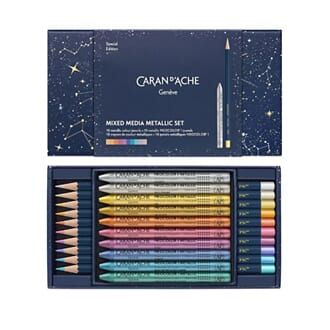 Caran d'ache: Cosmic Blue Special Edition