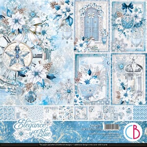 Ciao Bella - Elegance of Blue 12x12 Inch Paper Pad