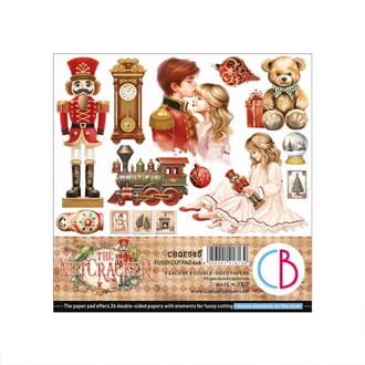 Ciao Bella - The Nutcracker 6x6 Inch Fussy Cut Pad