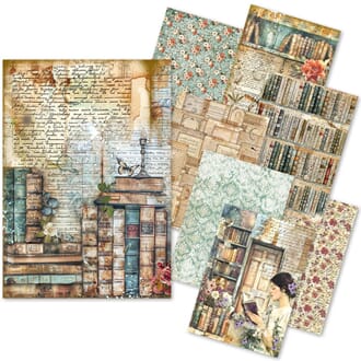 Ciao Bella - Book Lovers A5 Rice Paper Mixed