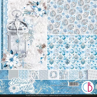 Ciao Bella - Elegance of Blue 12x12 Inch Patterns Pad