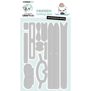 Studio Light - Accessoires Skiing Friendz Cutting Die