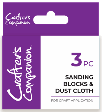 Crafter's Companion - Sanding Blocks & Dust Cloth