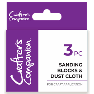 Crafter's Companion - Sanding Blocks & Dust Cloth