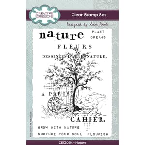 Creative Expressions - Nature Sam Poole Clear Stamps
