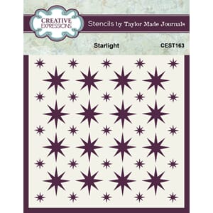 Creative Expressions - Starlight Taylor Made Stencil