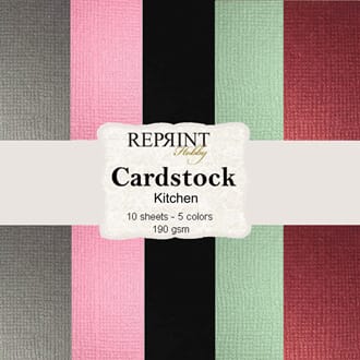 Reprint - Kitchen 12x12 Inch Cardstock