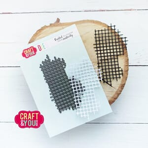 Craft & You - Checkered Backround Dies
