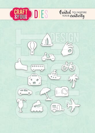 Craft & You - Travel Pictograms Set Dies