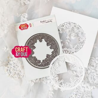 Craft & You - Round Snowflakes Frame Dies