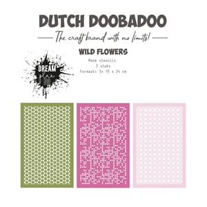 Dutch Doobadoo - Dutch Mask Art Wild Flower Dream Plan Do