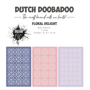 Dutch Doobadoo - Dutch Mask Art Floral Delight Dream Plan Do