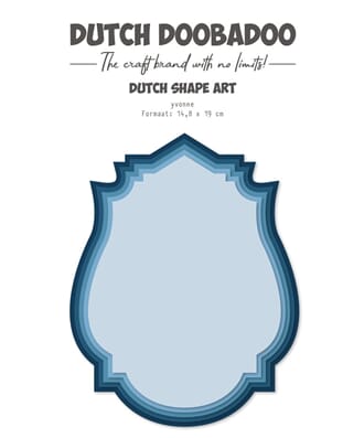 Dutch Doobadoo - Dutch Shape Art A5 Yvonne