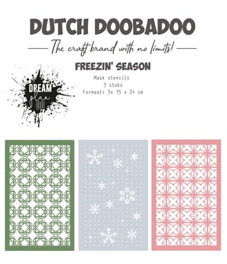 Dutch Doobadoo - Dream Plan Do Freezin' Season Mask Stencils