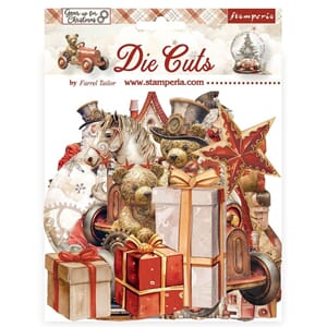 Stamperia - Gear up for Christmas Die Cuts Assorted