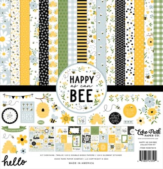 Echo Park - Happy As Can Bee 12x12 Inch Collection Kit