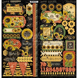 Graphic 45 Let it Bee Stamp Set