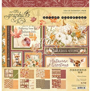 Graphic 45 - Autumn Greetings 12x12 Inch Collection Pack