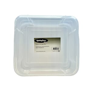 HobbyGros - Plastic Storage Box for 6x6 Inch Paper