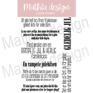 Mathia design - Rampete julehilsen