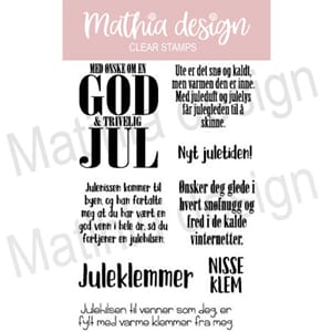 Mathia design - Juleklemmer