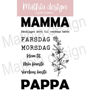 Mathia design - Mamma & Pappa