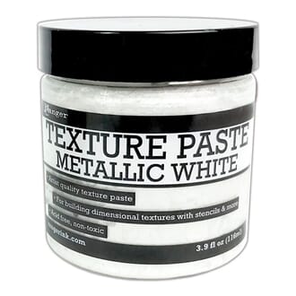 Ranger - Texture Paste Metallic White 3.9 fl oz