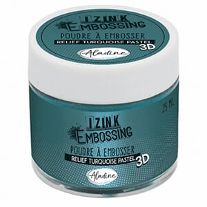 IZINK Embossing - Pastel Turquoise, 25 ml